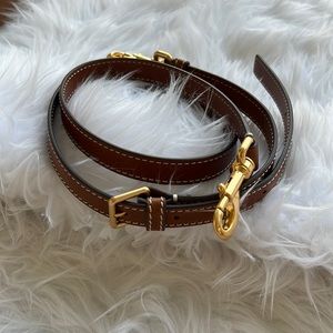 Michael Kors adjustable purse strap 45” -52” Brown